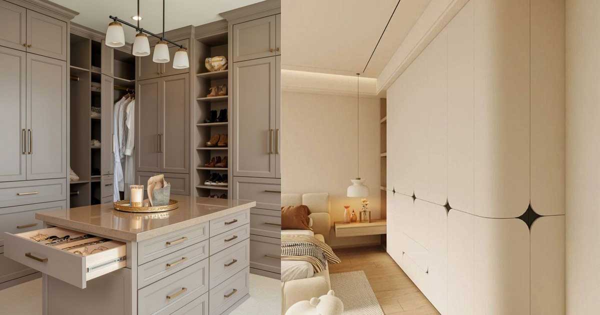 Tủ Quần Áo Kịch Trần Giải Pháp Đẹp Hiện Đại