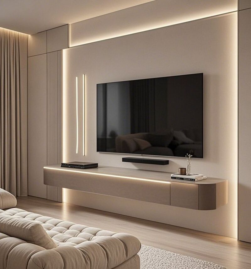 Câu hỏi thường gặp về thiết kế kệ tivi đơn giản