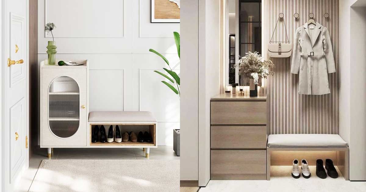 99+ Mẫu thiết kế tủ giày cao cấp, đẹp, hiện đại, tiện nghi