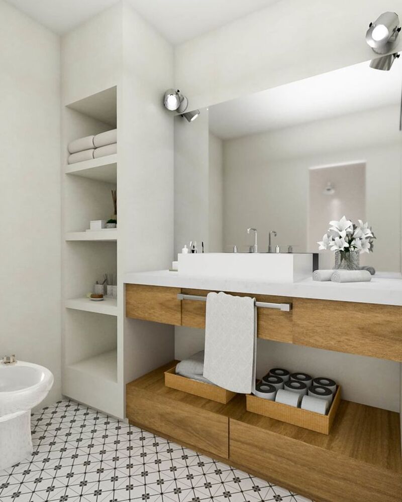 Lưu ý khi thiết kế tủ lavabo