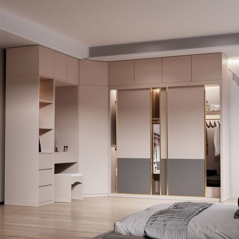 Các kiểu dáng thiết kế tủ quần áo phổ biến