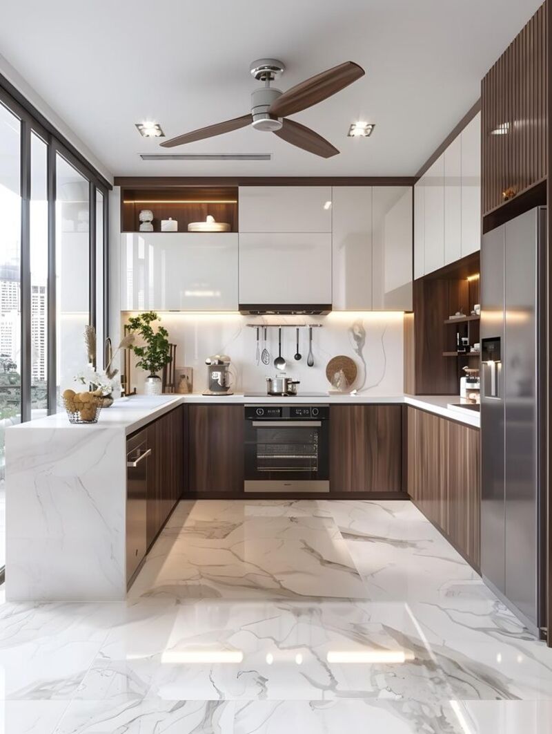 Kinh nghiệm lựa chọn và bảo quản tủ bếp gỗ tự nhiên
