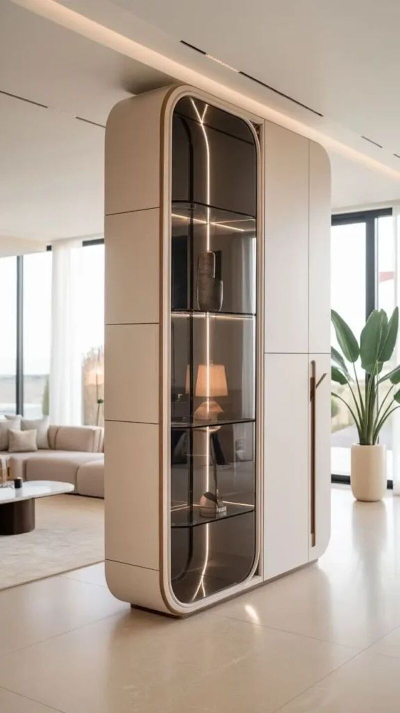Các Loại Vật Liệu Được Dùng Để Thiết Kế Kệ Tủ Ngăn Phòng