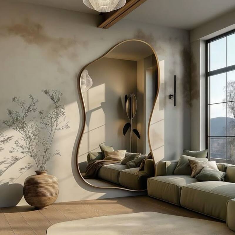 Lựa Chọn Gương Phòng Khách Theo Phong Cách Nội Thất