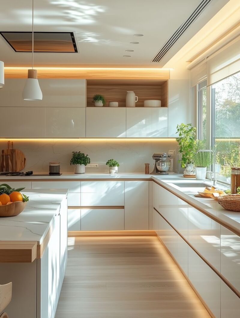 Lưu ý về bảo quản và vệ sinh tủ bếp nhựa PVC