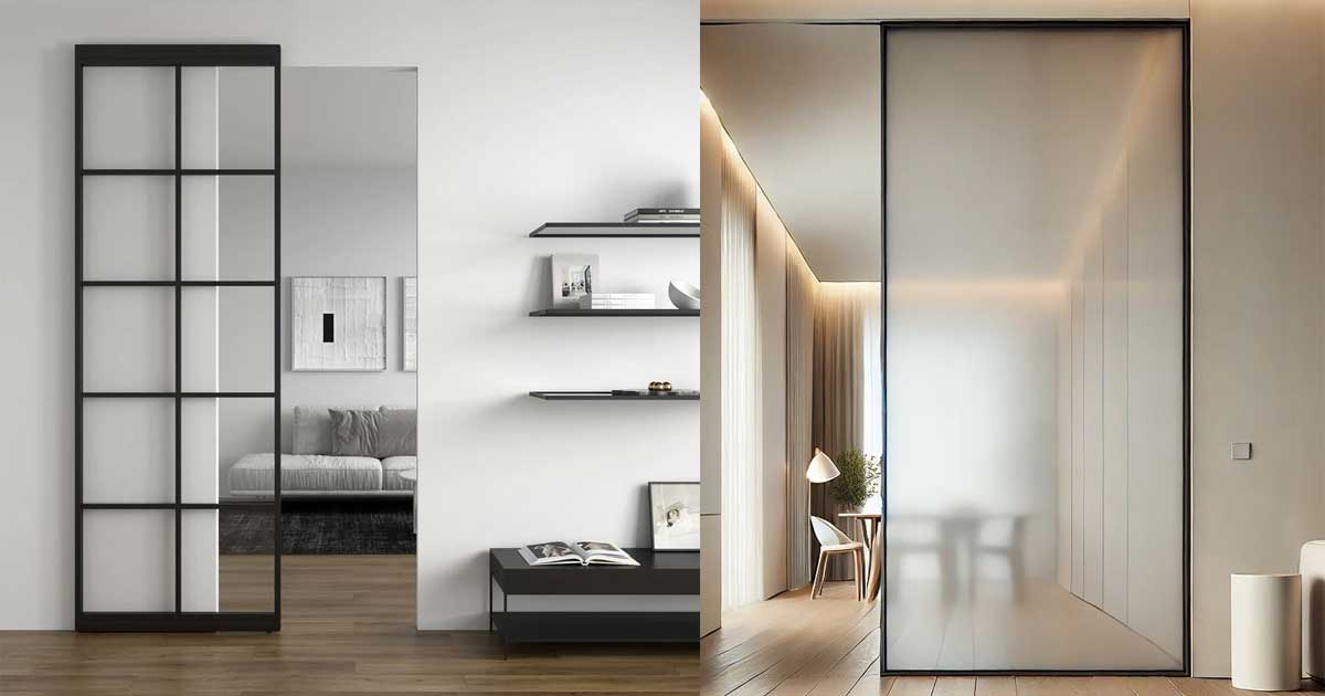 Cửa Lùa Slim Xu Hướng Thiết Kế Nội Thất Tối Ưu