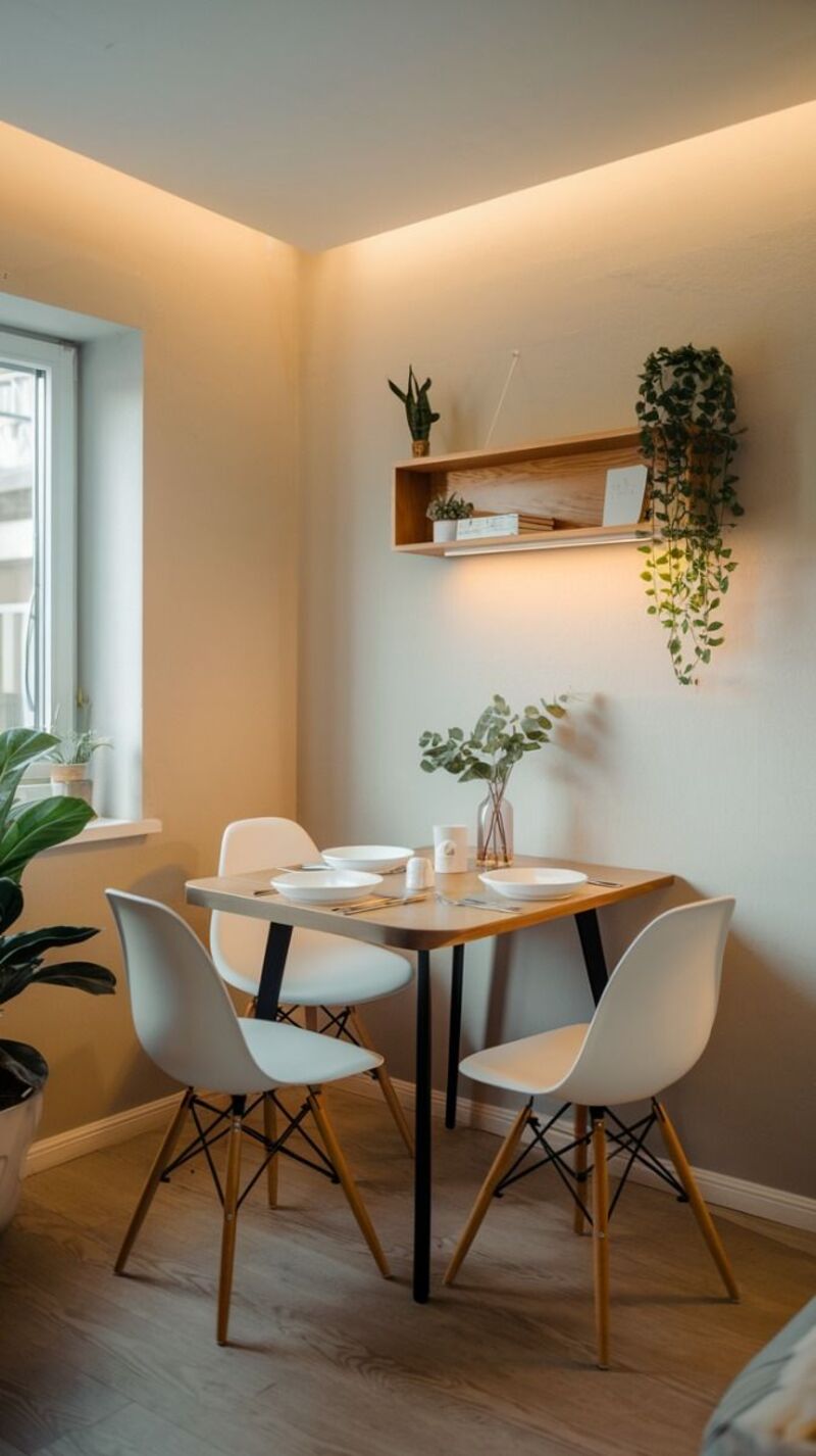 Các phong cách thiết kế bộ bàn ăn gỗ công nghiệp
