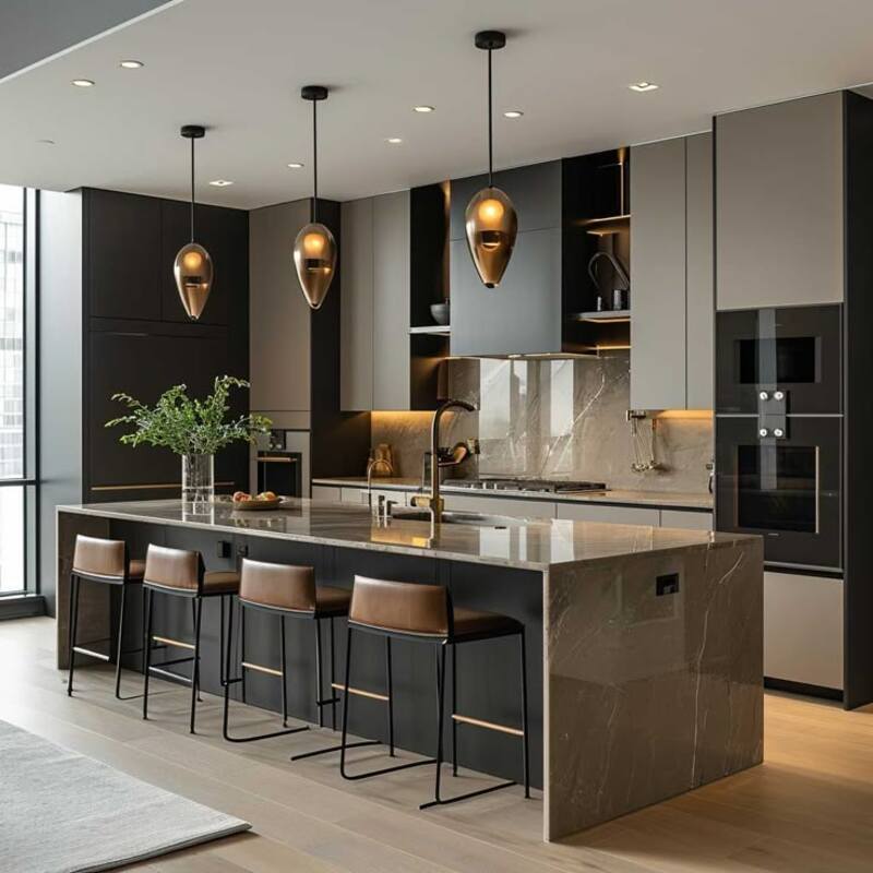 Các phong cách thiết kế đảo bếp xu hướng