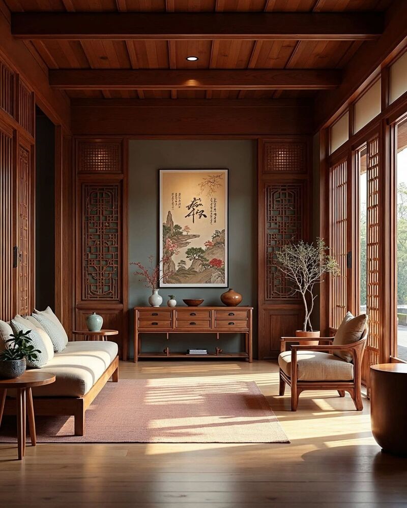 Nội thất gỗ Hương phù hợp với phong cách nào?