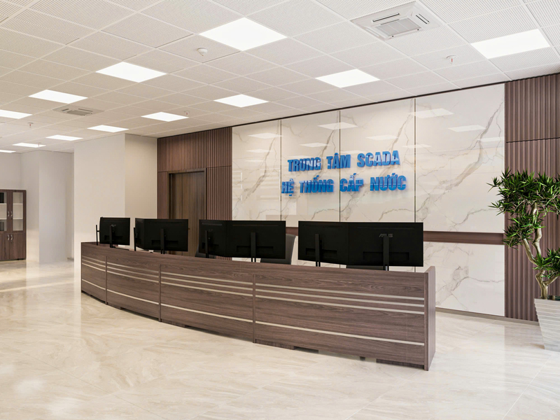 Bàn giao dự án thiết kế nội thất Cty CP Nước Sạch Bắc Ninh