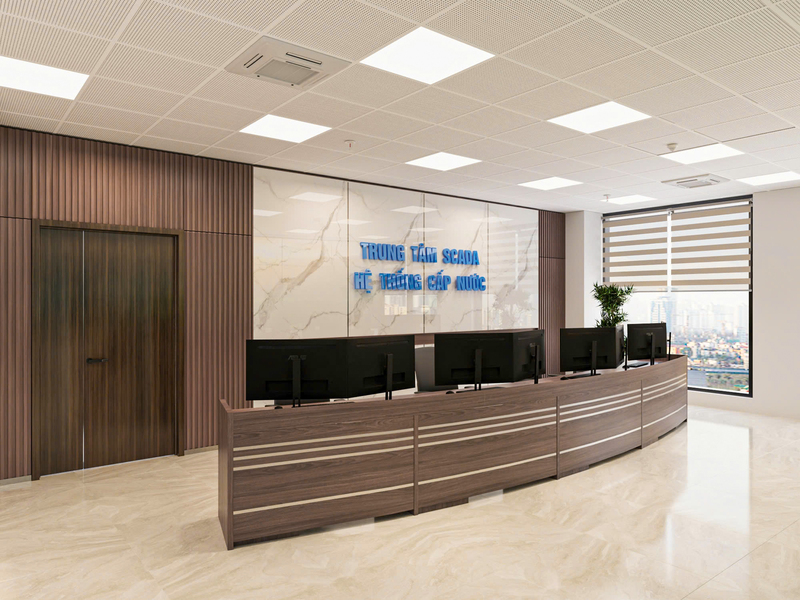 Bàn giao dự án thiết kế nội thất Cty CP Nước Sạch Bắc Ninh