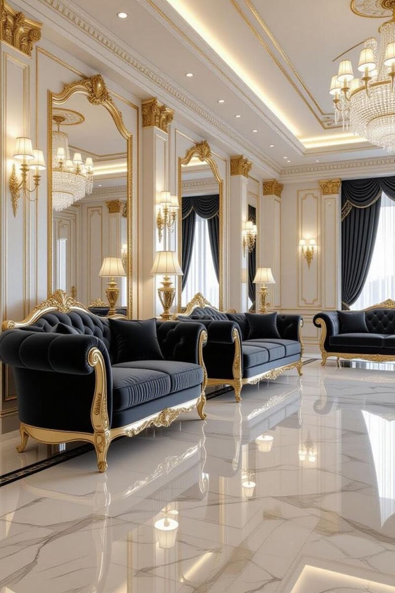 Ý Nghĩa Của Màu Gold Trong Thiết Kế Nội Thất