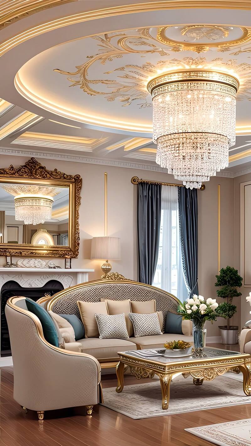 Thiết Kế Nội Thất Màu Gold Phù Hợp Với Phong Cách Nào?