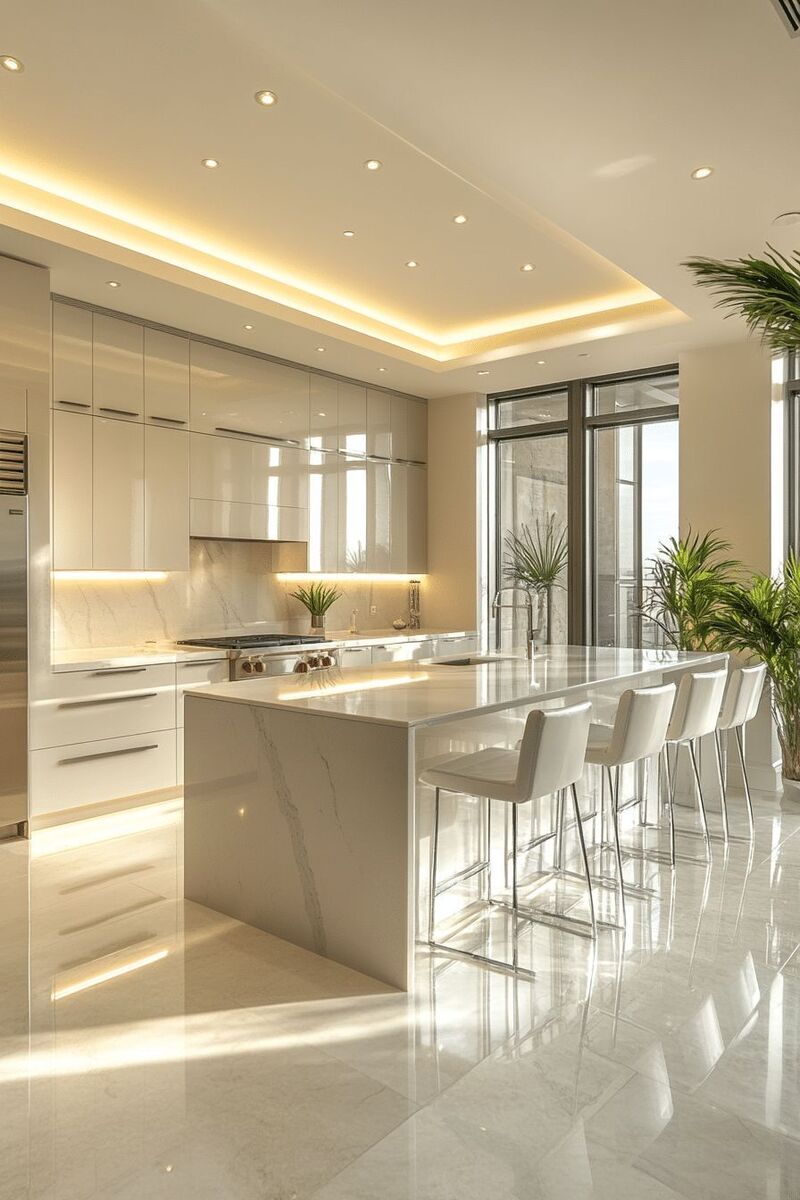 Thiết Kế Nội Thất Với Màu Trắng Cho Từng Không Gian