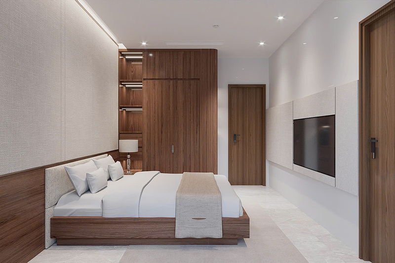 Thiết kế nội thất phòng giám đốc Cty CP Nước Sạch Bắc Ninh