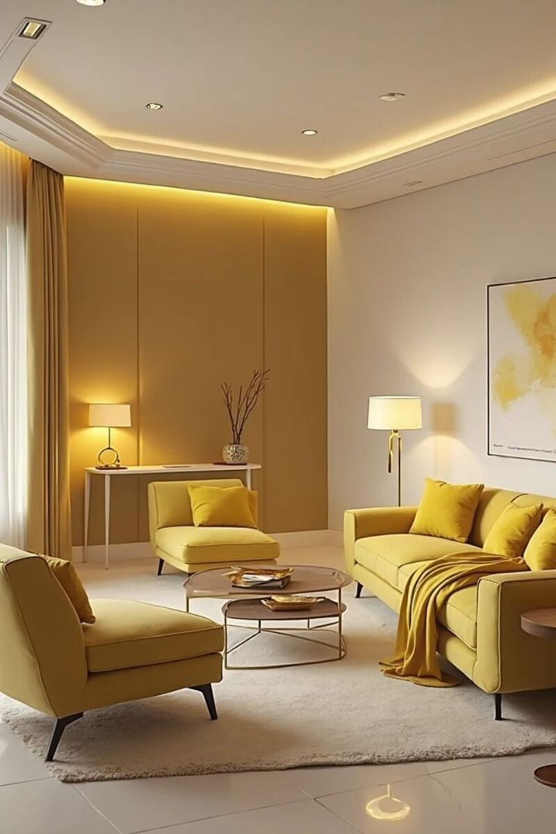 Những Câu Hỏi Thường Gặp Về Thiết Kế Nội Thất Với Màu Vàng