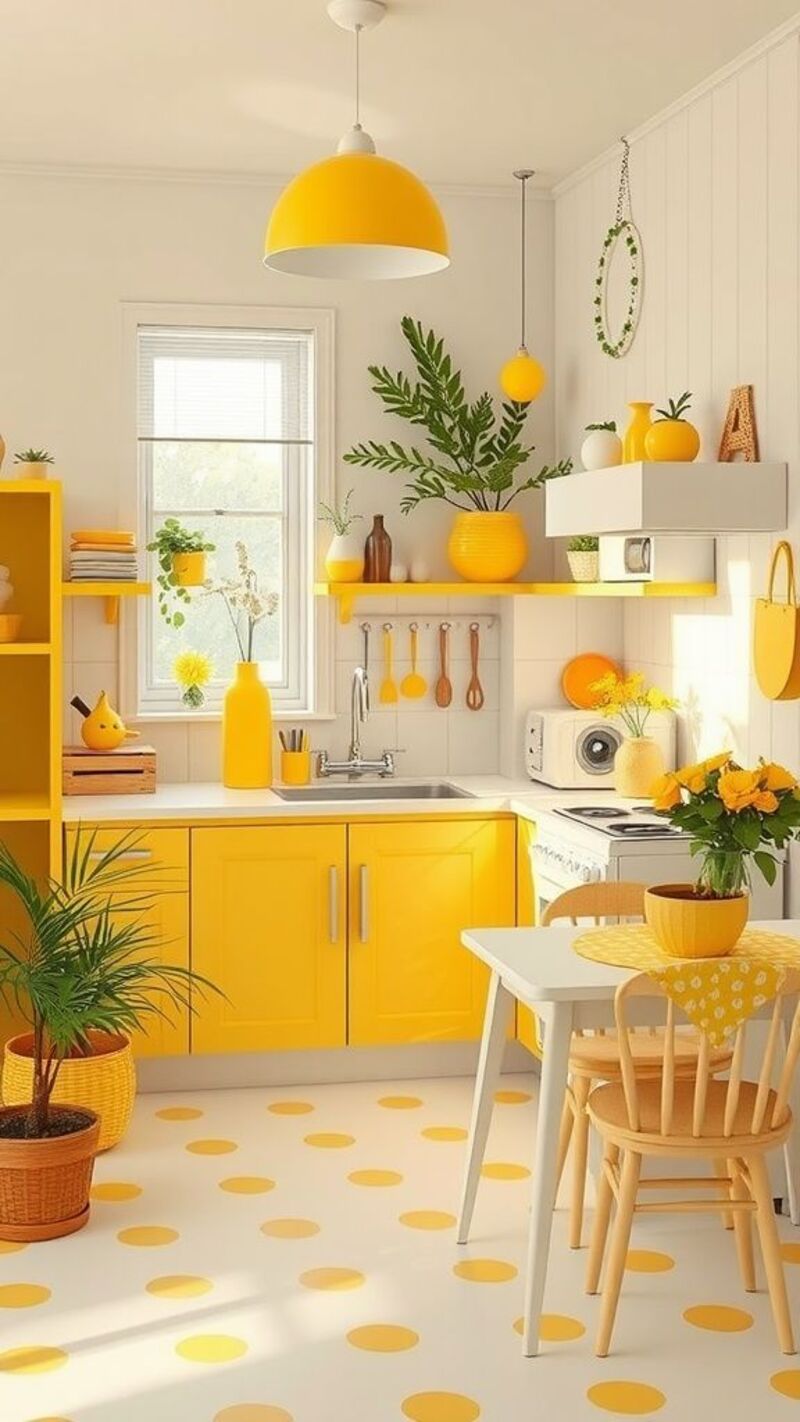 Những Lưu Ý Quan Trọng Khi Thiết Kế Nội Thất Với Màu Vàng