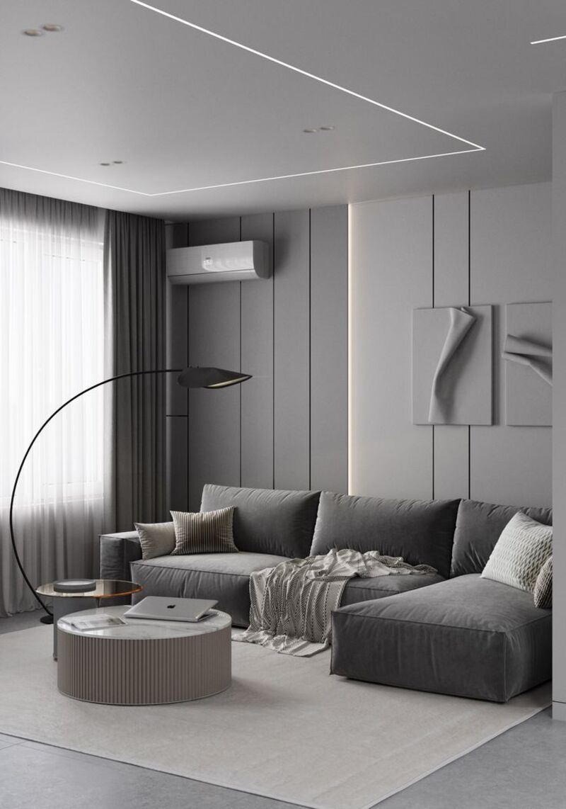 Lưu Ý Quan Trọng Khi Thiết Kế Nội Thất Với Màu Xám