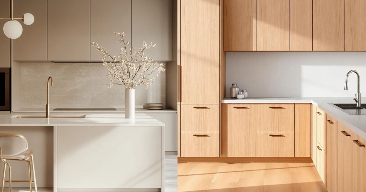 Tủ bếp gỗ công nghiệp so sánh ưu nhược điểm chi tiết